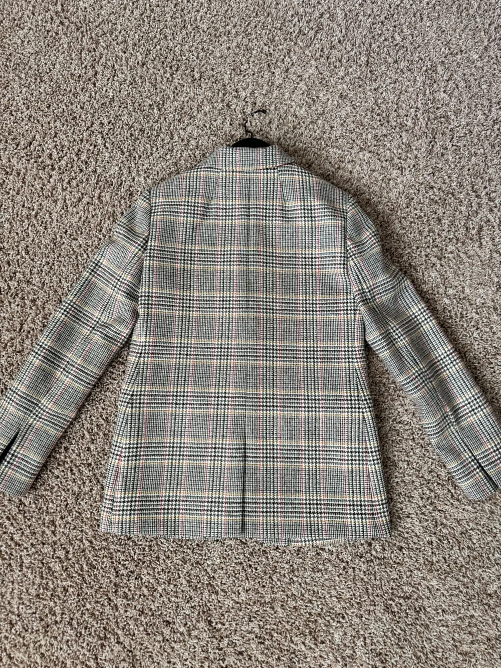 J.Crew Sommerset Abraham Moon 100% Wool Plaid Blazer Size 4